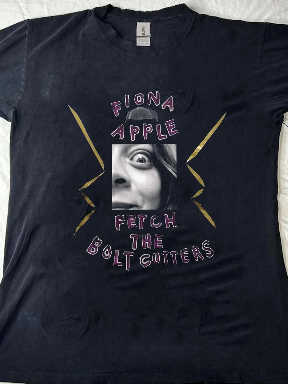 Fiona Apple Fetch the Bolt Cutters Graphic Tee - Indie Music Unisex Black Shirt